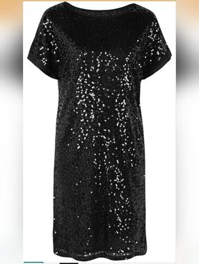 Black Sequin Dress Bachlorette